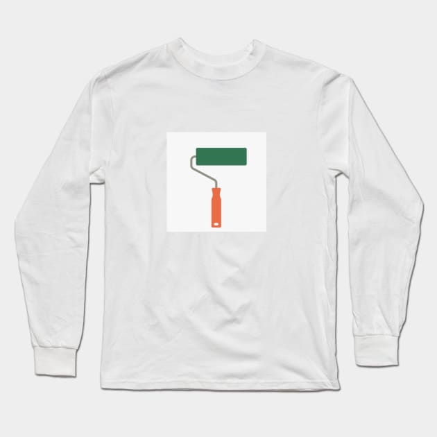paint brush Long Sleeve T-Shirt by ihdizein